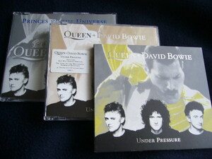 即決有★貴重CDS３種★スクリーンセーバー/エンハンスド仕様含★QUEEN&BOWIE[UNDER PRESSURE][PRINCE OF ～]★ボヘミアン・ラプソディー