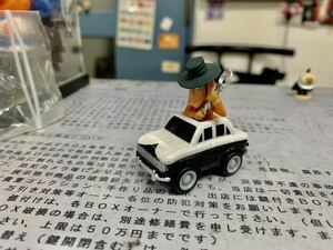 ◆◆超可愛い！◆激レア！◆ルパン三世の『銭形警部＆銭ブル』プルバックカー◆開封〜保管【boxman_77】