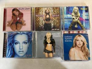 W9271◆ブリトニー・スピアーズ CD アルバム 6枚セット Britney Spears◆Baby One More Time Oops! I Did It Again In The Zone