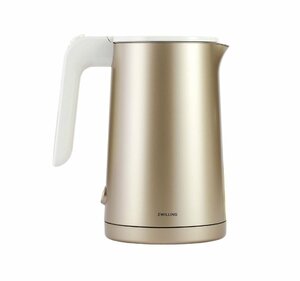 ZWILLING ツヴィリング 「 エンフィニジー 電気ケトル 1L シャンパンゴールド 」 電気ポット 空焚き防止 自