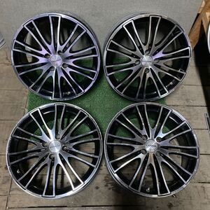 LEGZASホイール 17インチ 17×7J OFF;+45 PCD;100-4H ハブ径;約65mm 傷あり、ガリ傷あり、サビあり、4本