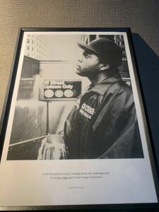 ICE CUBE NWA アイスキューブ A4ポスター 額付き 送料込み gangsta