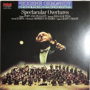 美盤 歌劇 Spectacular Overtures 軽騎兵序曲 オーマンディ＆フィラデルフィア名序曲集 / Eugene Ormandy / RCL-1505 / 1981年 / JPN