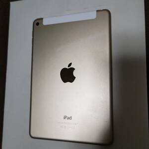 Apple iPad mini 4 16GB Wi-fi+Celluler ゴールドMK721J/A softbank SIMロック解除済 中古品