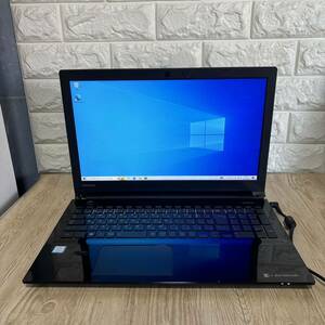 東芝dynabook T55/CBS i5-7200Uメモリ4GB HDD 1TB Windows 10 #3783