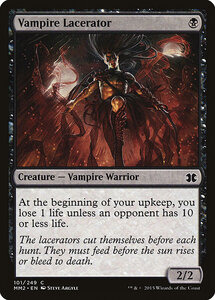 MTG ■黒/英語版■ 《吸血鬼の裂断者/Vampire Lacerator》★FOIL★ モダンマスターズ2015 MM2