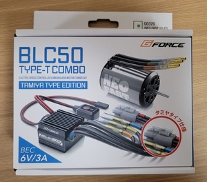 G-FORCE ジーフォース BLC50 COMBO BEC 6V/3A G0370 13.5T ファン付 ブラシレスモーター＆ESC