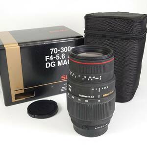 動作品 SIGMA 70-300mm F4-5.6 APO DG MACRO AF シグマ Kマウント PENTAX ペンタックス用 ズームレンズ