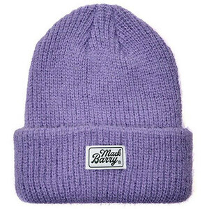 まとめ得 MACK BARRY マクバリー 【BEANIE(ビーニー)】 CLASSIC LABEL SOFT CANDY BEANIE ラベンダー MCBRY70757 x [2個] /l