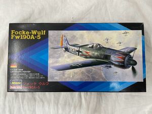 ハセガワ 1/72 フォッケウルフ Fw190A-5 ドイツ空軍 戦闘機 未組立 