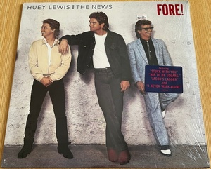 ★ ロック名盤 ＬＰレコード盤 HUEY LEWIS AND THE NEWS 『 FORE！ 』 オリジナル盤 ヒューイ・ルイス＆ザ・ニュース ★ 貴重盤！人気！