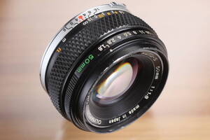 管27248ル【オータムセール!!一斉値下げ】　OLYMPUS O M-SYSTEM ZUIKO AUTO-S 50mm 1:1.8