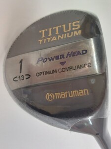 14517　maruman マルマン TITUS TITANIUM タイタスチタン 1W カーボンフィット ゴルフクラブ ドライバー ウッド 未使用