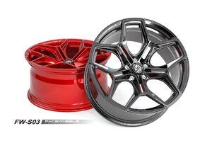 【鍛造】FACE WHEELS　FW-S03　FORGED 1PCホイール19インチ9.5/10.0/10.5/11.0J