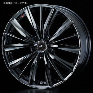 【個人宅発送可能】ウエッズ Weds 18X7.0J +53 5H PCD114.3 BMC1 ホイール 1本 LEONIS VX レオニス・ブイエックス (39257)