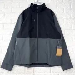 【THE NORTH FACE】2XL相当　グレー　ソフトシェル　ジャケット