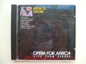 CD◆OPERA FOR AFRICA LIVE FROM VERONA オペラ 419280-2