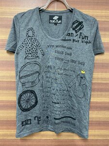 FP843 ナリフリ narifuri 半袖 Tシャツ グレー 1