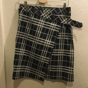 バーバリー/Burberry チェック柄デザインスカート40