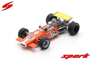 ■スパークモデル 1/43 1969 ブラバムBT24 #19 S.モーザー USGP