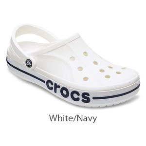 23cm クロックス crocs バヤバンド クロッグ Bayaband Clog White / Navy ホワイト ネイビー M5W7 新品