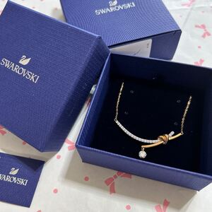 多分　未使用　スワロフスキー ネックレス ペンダント LIFELONG HEART ローズゴールド 5517951 SWAROVSKI