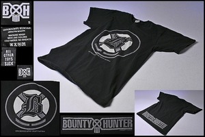 バウンティハンター ★ BOUNTY HUNTER ★ BXH ★ 黒 ★ Tシャツ ★ Sサイズ ★ 120%DARKSIDE JUSTICE ★ 厚地 ★ 綿 ★ 中古品 ★