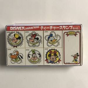 【未開封】DISNY ディズニー / キャラクター ティーチャースタンプセット 1980年 ビンテージ レトロ デッドストック ビバリー