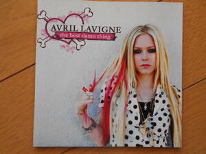 AVRIL　LAVIGNE　the　Best　damn　Thing　クリックポスト１８５円