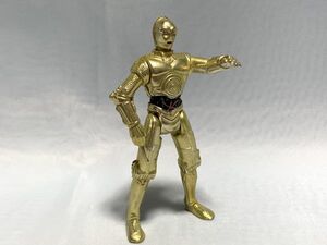 【昭和レトロ】　スターウォーズ 『C3PO　ミニフィギュア』　玩具　アクションフィギュア　　L0128F