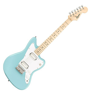 スクワイヤーギター ジャズマスター Squier Mini Jazzmaster HH Maple Fingerboard Daphne Blue エレキギター ギター子供用