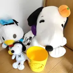 「破格」SNOOPYぬいぐるみセット　SNOOPYタウン　マリナーズ