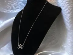 美品‼︎ ◆Tiffany & Co◆ 3連ハート ネックレス ティファニー