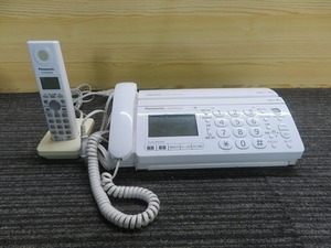 K☆Panasonic　パナソニック KX-PW320-W　KX-FKN526-W　PFA1018 パーソナルファックス　電話機　子機付