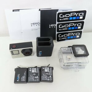 【中古美品】【動作確認済み】GoPro ゴープロ HERO4 BLACK アクションカメラ ウェアラブル 動画撮影 ビデオ youtube