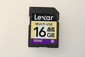 16GB SDHCカード　Lexar レキサー