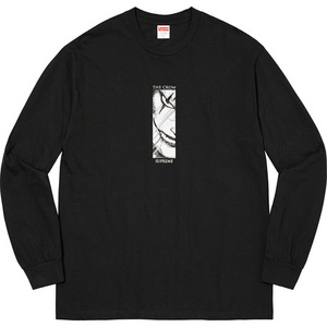 【オンライン購入品】Supreme / The Crow L/S Tee Black Large 21FW 国内正規品 ロンT 長袖Tシャツ【新品未使用品】