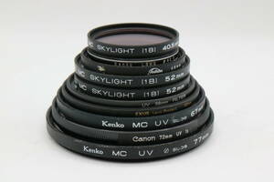 L1129 レンズフィルター10枚セット Nikon MARUMI EXUS Lens Protect Kenko 77mm 72mm 67mm 62mm 58mm 52mm 46mm 40.5mm