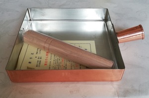 ☆銅製 玉子焼器 関東型３０ｃｍ板厚約１.５ｍｍ銅製品は熱伝導に優れ、抗菌作用があり、衛生的です業務用仕様日本製新品