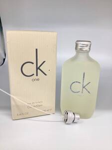 【13822】calvin Klein CK One 100ml 香水 カルバンクライン シーケーワン 未使用