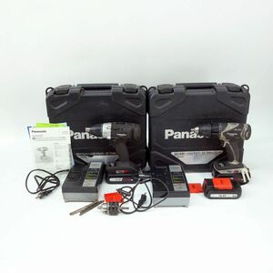 104 Panasonic パナソニック EZ7548 充電マルチインパクトドライバー / EZ7940 充電振動ドリル&ドライバー 工具2台セット ※中古