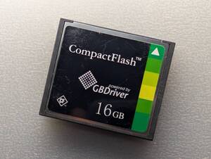 TDK GBDriver CompactFlash 16GB CFカード 産業用 ケース付き コンパクトフラッシュ メモリーカード 動作確認済み