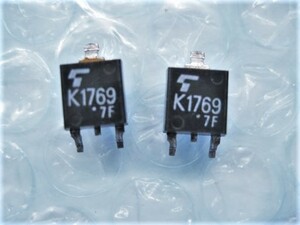 B0001　東芝　TOSHIBA　NchＭＯＳＦＥＴ　2SK1769　未使用品ですが、長期保存品　汚れ、リード線の、錆、変色あり　2個セット