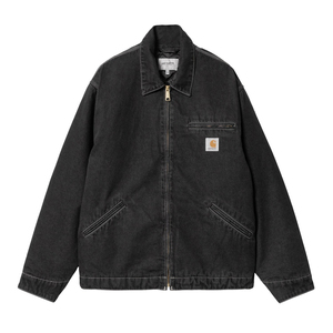 Mサイズ Carhartt OG Detroit Jacket Black stone washed カーハート デトロイトジャケット ストーンウォッシュド 黒 ブラックデニム