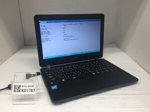 ジャンク/ Acer TravelMate B117-M Intel Celeron N3060 メモリ4.1GB ストレージ無し 【K01787】