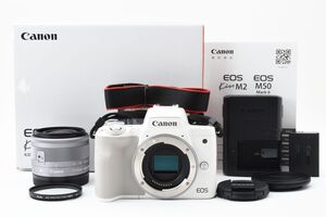 #y118★極上美品★ Canon キャノン EOS Kiss M2 EF-M 15-45mm 数回使用のみ