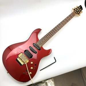 A）FERNANDES エレキギター フェルナンデス 楽器 ギター 中古品 USED ボディーカラー赤系 音出し確認済み