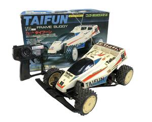 Nikko TAIFUN タイフーン 1/14 スケール フレームバギー FRAME BUGGY ニッコー N-8980 白ボディ 当時物 ラジコン 動作未確認 箱付 日本製