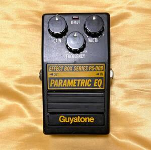 Guyatone PARAMETRIC EQ PS-008 グヤトーン　パラメトリックイコライザー　1981年製　メンテナンス・動作確認済