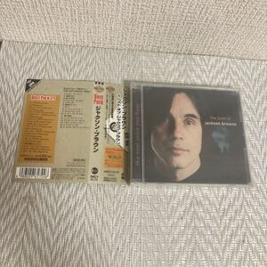  国内盤 帯付 CD/ジャクソン・ブラウン/ベスト・オブ・ジャクソン・ブラウン/Best Pack/初回限定盤/ブックレット付/クリアケース仕様